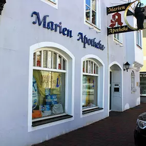 Aussenansicht der Marien Apotheke Dorfen