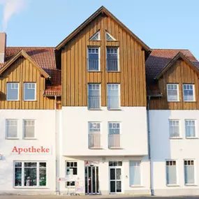 Aussenansicht der Apotheke am Sternplatz Wernshausen