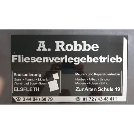 Logo fra A. Robbe  Fliesenverlegebetrieb Inh. André Robbe