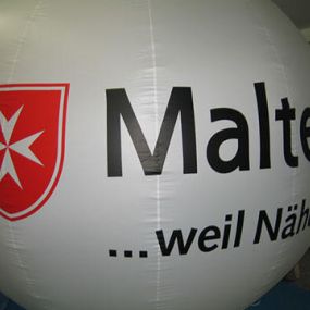 Werbeballon für jeden Werbezweck - Bergemann Beschriftungen München