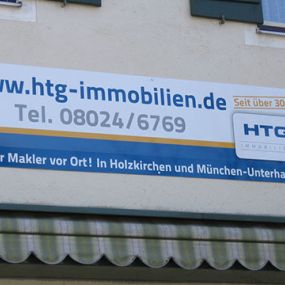 Firmenschild als Werbeschild - Bergemann Beschriftungen München