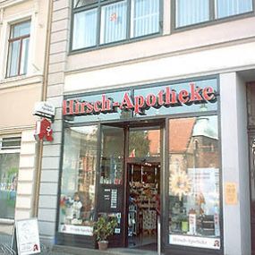 Aussenansicht der Hirsch-Apotheke