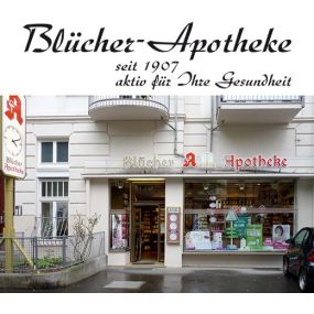 Aussenansicht der Blücher-Apotheke