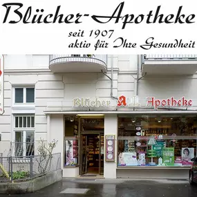 Aussenansicht der Blücher-Apotheke