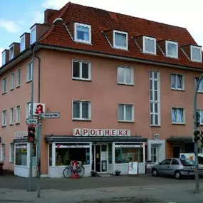 Aussenansicht der Humanity First Apotheke