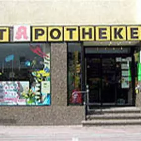 Aussenansicht der Post-Apotheke