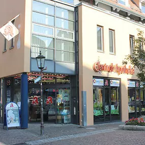 Aussenansicht der Central-Apotheke