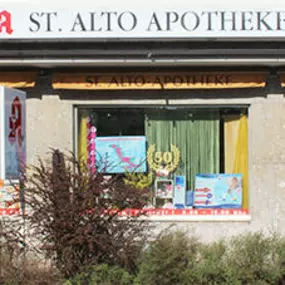 Aussenansicht der St. Alto-Apotheke