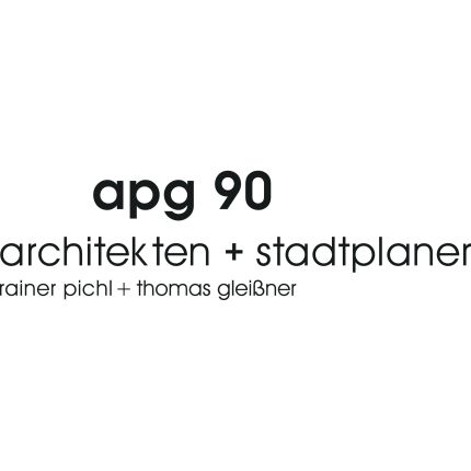 Logo fra apg90 Architekten + Stadtplaner