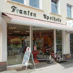 Aussenansicht der Franken-Apotheke