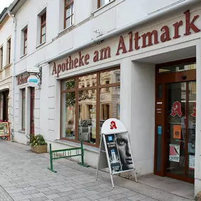 Aussenansicht der Apotheke am Altmarkt