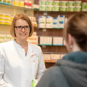 Aussenansicht der Reiter-Apotheke am Hogenkamp