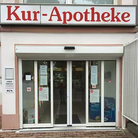 Aussenansicht der Kur-Apotheke