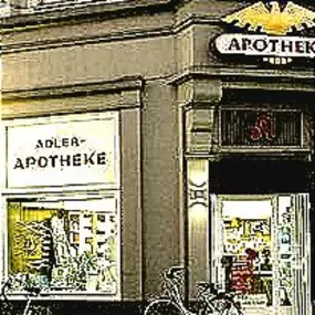 Aussenansicht der Adler-Apotheke