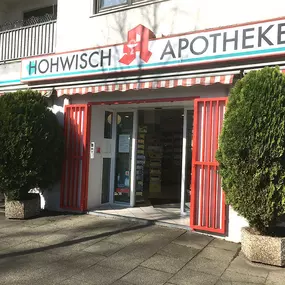 Aussenansicht der Hohwisch-Apotheke