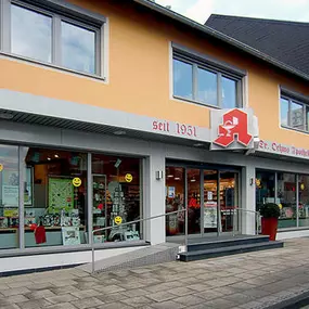 Aussenansicht der Dr. Oehms Apotheke