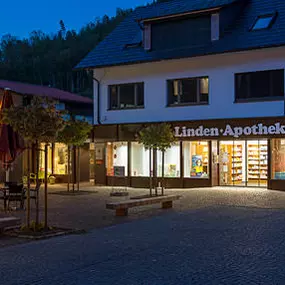 Aussenansicht der Linden-Apotheke