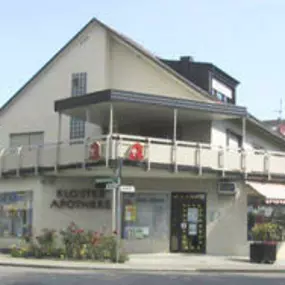 Aussenansicht der Kloster-Apotheke Denkendorf