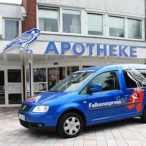 Aussenansicht der Falken-Apotheke