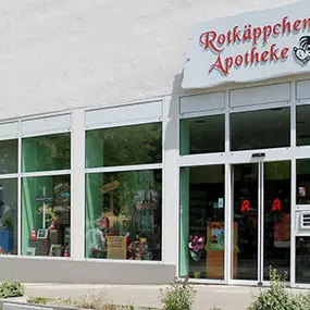 Aussenansicht der Rotkäppchen-Apotheke