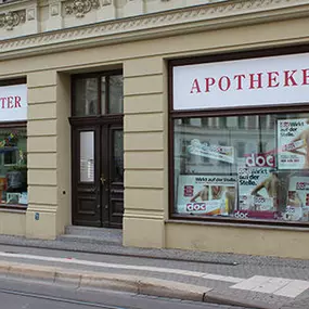 Aussenansicht der Kohlschütter-Apotheke