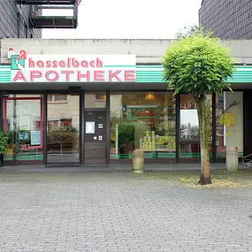 Aussenansicht der Hasselbach-Apotheke