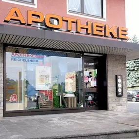 Aussenansicht der Apotheke Reichelsheim