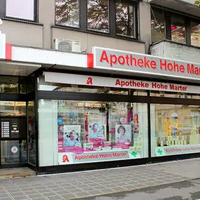 Aussenansicht der Apotheke Hohe Marter