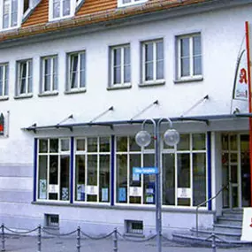 Aussenansicht der Apotheke Spranger