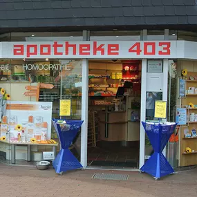 Aussenansicht der Apotheke 403