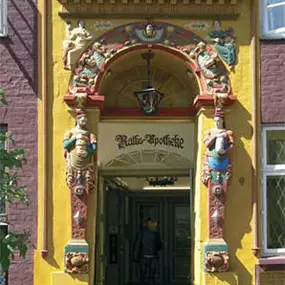 Aussenansicht der Die Alte Raths-Apotheke