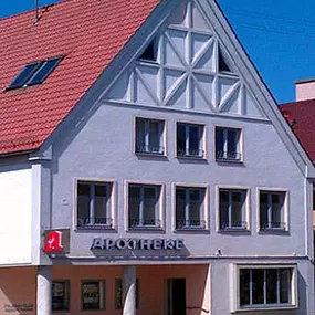 Aussenansicht der Hubertus-Apotheke