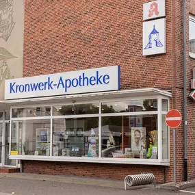 Aussenansicht der Kronwerk-Apotheke