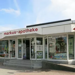 Aussenansicht der Markus-Apotheke