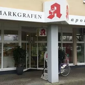 Aussenansicht der Markgrafen-Apotheke Schwetzingen