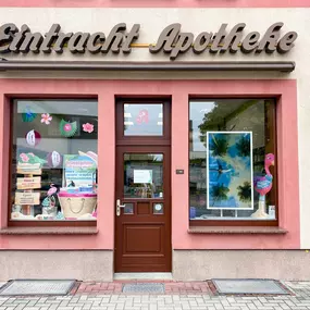 Aussenansicht der Eintracht-Apotheke