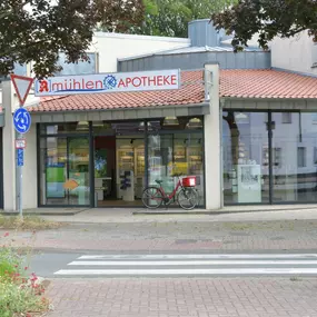 Aussenansicht der Mühlen-Apotheke