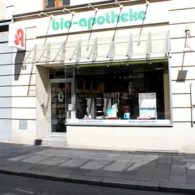 Aussenansicht der Bio-Apotheke