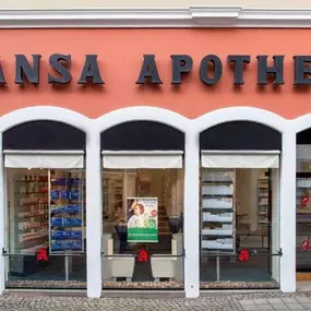 Aussenansicht der Hansa-Apotheke