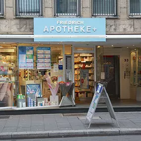 Aussenansicht der Friedrich-Apotheke