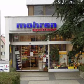 Aussenansicht der Mohren-Apotheke Möhringen