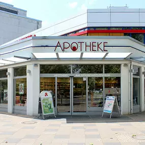 Aussenansicht der Apotheke am Gesundheitszentrum