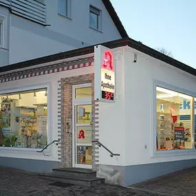 Aussenansicht der Ihne-Apotheke