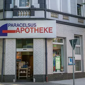 Aussenansicht der Paracelsus-Apotheke