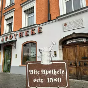 Aussenansicht der Rieder´sche Alte Apotheke