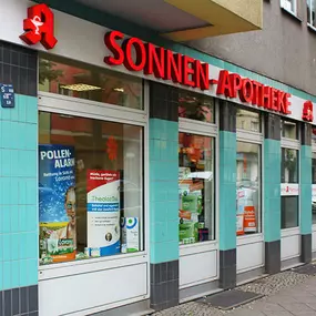 Aussenansicht der Sonnen-Apotheke