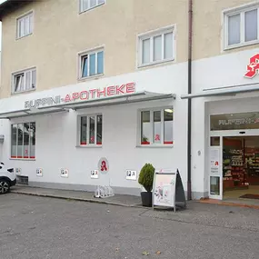 Aussenansicht der Ruffini-Apotheke