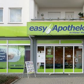 Aussenansicht der easyApotheke am Krifteler Markt