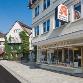 Aussenansicht der Barbara-Apotheke