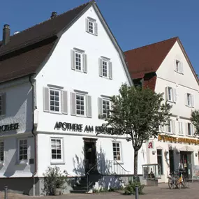 Aussenansicht der Apotheke am Kirchplatz